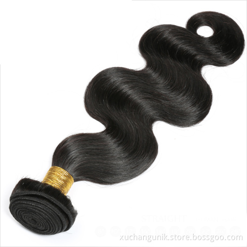 Uniky cheap price straight human hair bundles directly from malaysian hair body wave wholesale good grade raw hair unprocessed